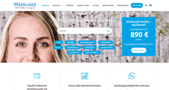 Desktop Screenshot of medilaser.fi