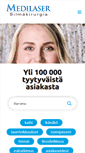 Mobile Screenshot of medilaser.fi