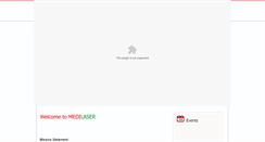 Desktop Screenshot of medilaser.com.pk