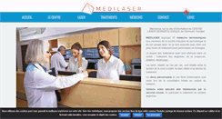 Desktop Screenshot of medilaser.fr